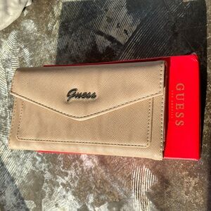 New Tan GUESS Wallet